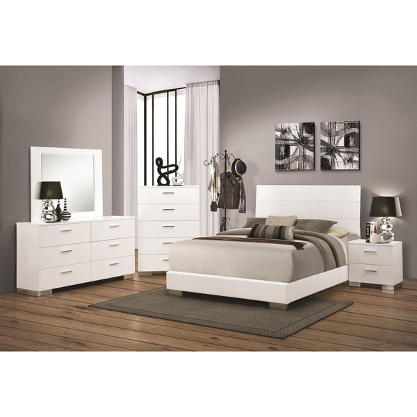  Coaster Furniture Felicity 203501KE-S6 8 pc King Panel Bedroom Set IMAGE 1