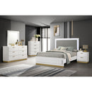 Coaster Furniture Caraway 224771KE-S5 7 pc King Panel Bedroom Set IMAGE 1