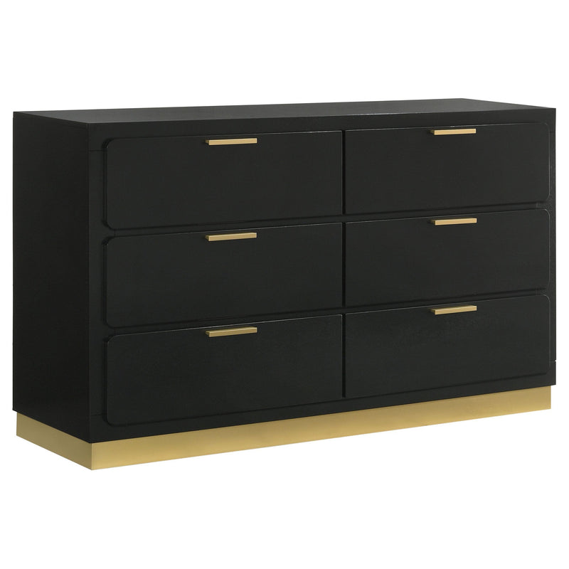  Coaster Furniture Caraway 224781KW-S5 7 pc California King Panel Bedroom Set IMAGE 4