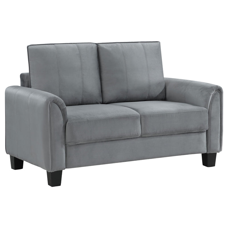  Coaster Furniture Davis 509634-S3 3 pc Living Room Set IMAGE 3