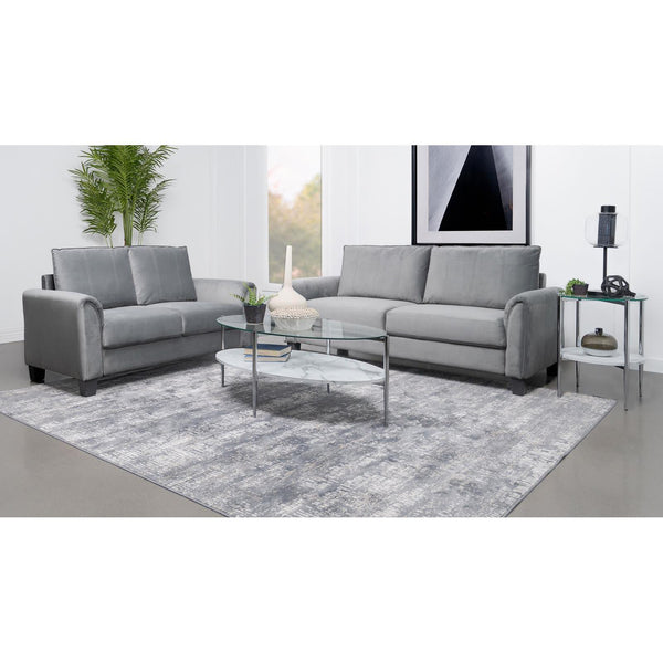  Coaster Furniture Davis 509634-S2 2 pc Living Room Set IMAGE 1