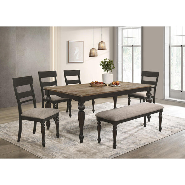  Coaster Furniture Bridget 108221-S6 6 pc Dining Set IMAGE 1