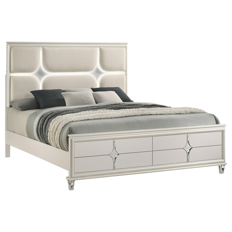  Coaster Furniture Olivia 224951KW-S4 6 pc California King Panel Bedroom Set IMAGE 2
