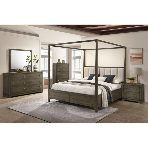  Coaster Furniture Gran Park 224931Q-S5 7 pc Queen Canopy Bedroom Set IMAGE 1