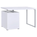  Coaster Furniture Brennan 800325 47-inch 3-Drawer Office Computer Desk - White IMAGE 6