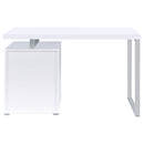  Coaster Furniture Brennan 800325 47-inch 3-Drawer Office Computer Desk - White IMAGE 7