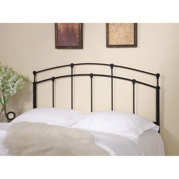  Coaster Furniture Bryant 300190QF Metal Queen or Full Open Frame Headboard - Black IMAGE 1
