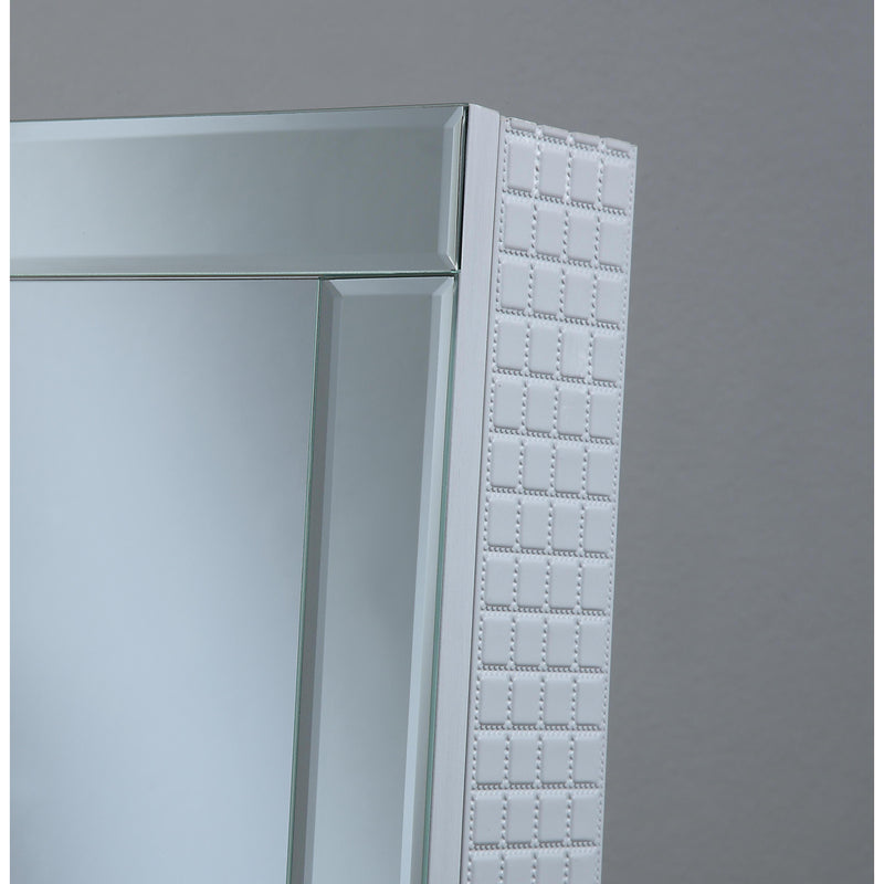  Coaster Furniture Zayas 901827 Cheval Mirror with Jewelry Storage - White IMAGE 3
