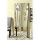  Coaster Furniture Barnett 901813 30 x 70 Inch Full Length Floor or Wall Mirror - Silver IMAGE 2