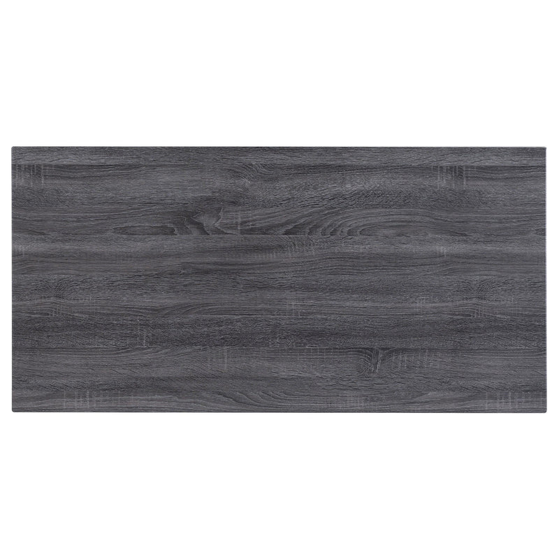  Coaster Furniture Kravitz 801271 47-inch 1-shelf Writing Desk - Weathered Grey IMAGE 8