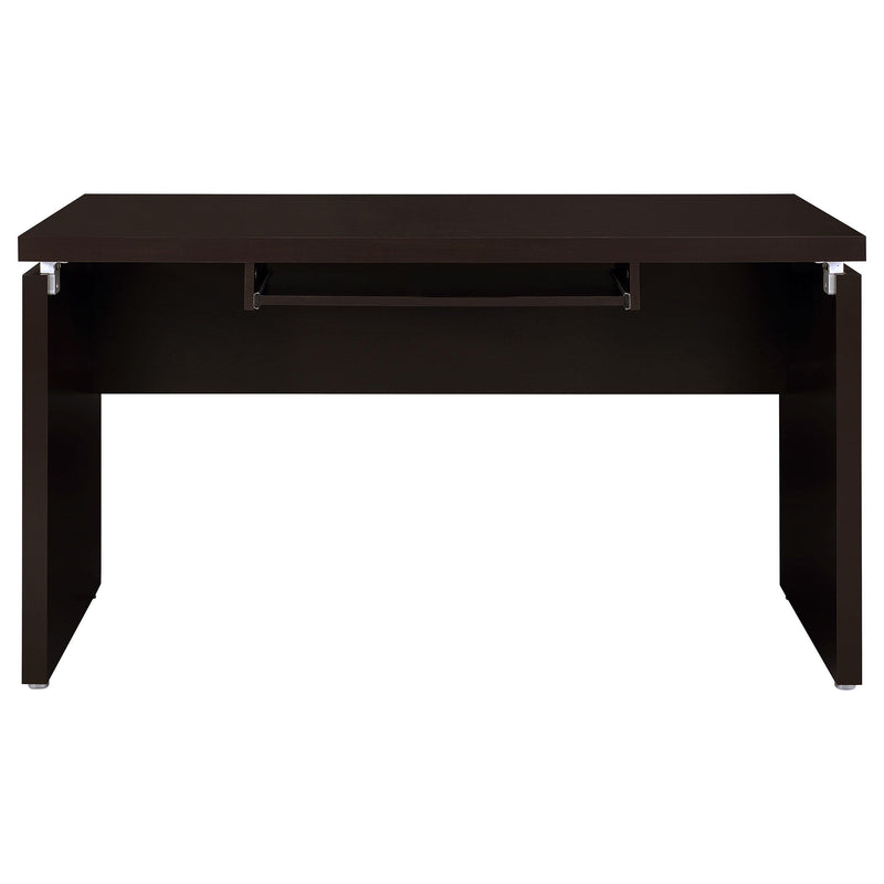 Coaster Furniture Skylar 800891 55-inch Computer Desk with Keyboard Drawer - Cappuccino IMAGE 3