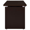  Coaster Furniture Skylar 800891 55-inch Computer Desk with Keyboard Drawer - Cappuccino IMAGE 5