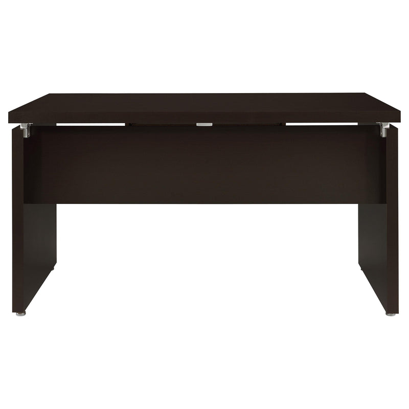  Coaster Furniture Skylar 800891 55-inch Computer Desk with Keyboard Drawer - Cappuccino IMAGE 7