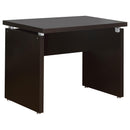 Coaster Furniture Skylar 800892 39-inch Engineered Wood Writing Desk - Cappuccino IMAGE 1