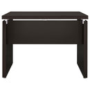  Coaster Furniture Skylar 800892 39-inch Engineered Wood Writing Desk - Cappuccino IMAGE 2