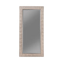 Coaster Furniture Rollins 901997 32 x 66 Inch Rectangular Floor Mirror - Silver IMAGE 1