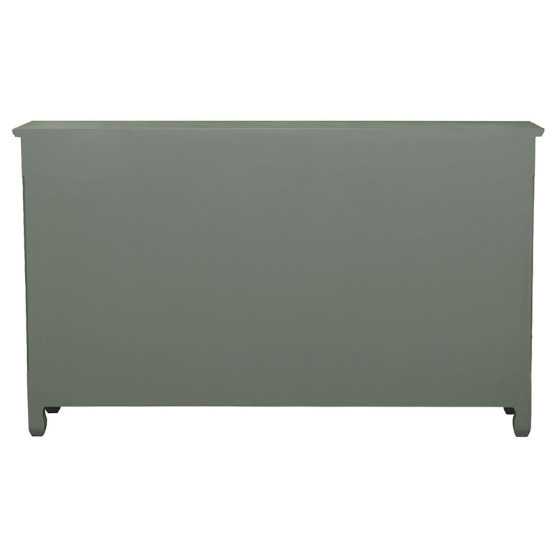  Coaster Furniture Madeline 950357 3-Drawer Scrollwork Accent Cabinet - Antique Green IMAGE 4