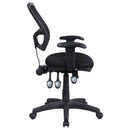  Coaster Furniture Rollo 800019 Upholstered Adjustable Ergonomic Office Chair - Black IMAGE 7