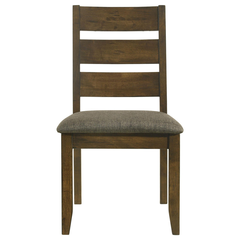  Coaster Furniture Alston 106382 Wood Dining Side Chair - Knotty Nutmeg (Set of 2) IMAGE 2