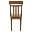  Coaster Furniture Robles 150430 5-piece Rectangular Dining Table Set - Chestnut IMAGE 12