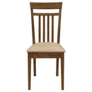  Coaster Furniture Robles 150430 5-piece Rectangular Dining Table Set - Chestnut IMAGE 8