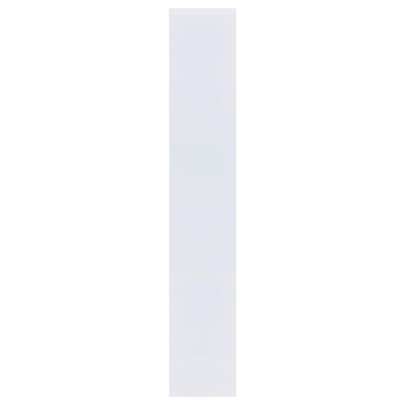  Coaster Furniture Theo 800136 71-inch 7-shelf Bookshelf - White IMAGE 7