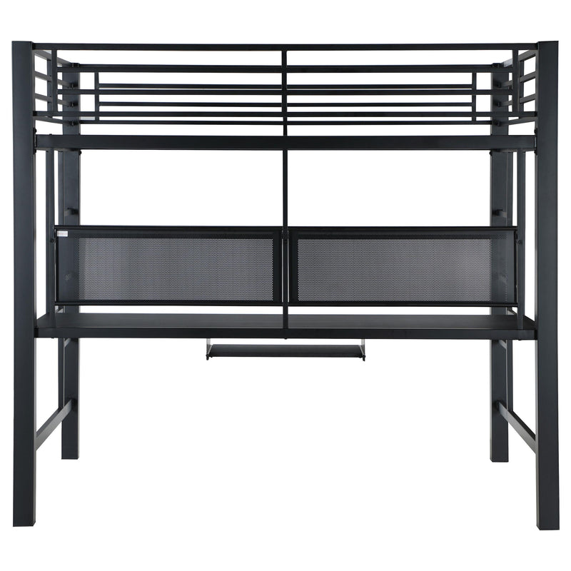  Coaster Furniture Avalon 460023 Full Workstation Loft Bed - Black IMAGE 7