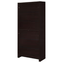  Coaster Furniture Skylar 800905 71-inch 5-shelf Bookcase with Drawer - Cappuccino IMAGE 8