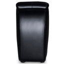  Coaster Furniture Cyrus 600002 Upholstered Home Theater Storage Wedge Console - Black IMAGE 2