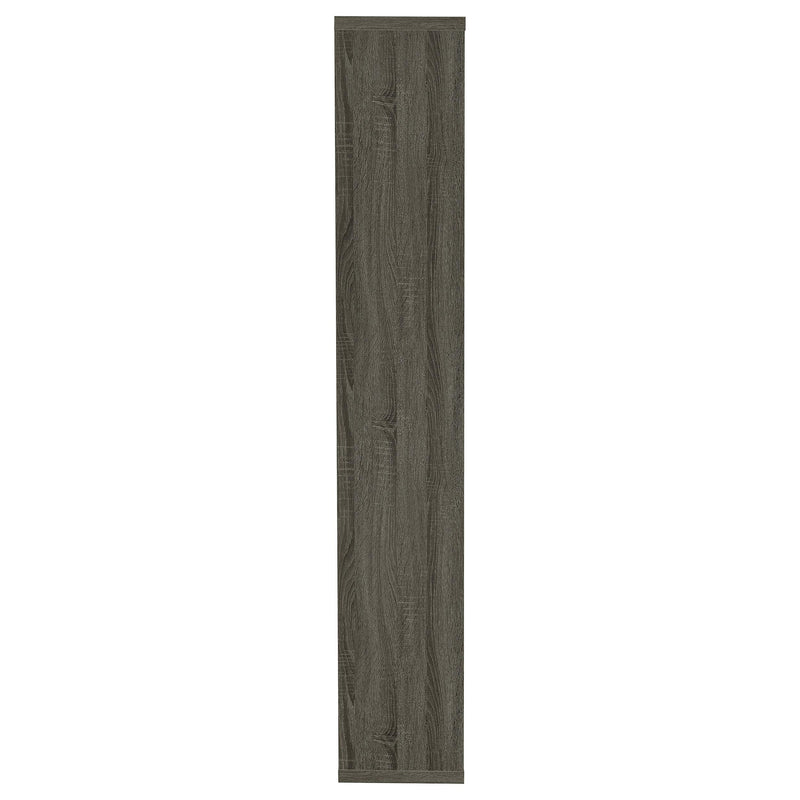  Coaster Furniture Theo 800510 71-inch 7-shelf Bookshelf - Weathered Grey IMAGE 8