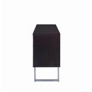  Coaster Furniture Lawtey 801522 5-Drawer Home Office Storage Credenza - Cappuccino IMAGE 4