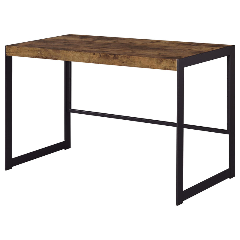  Coaster Furniture Estrella 800655 47-inch Engineered Wood Writing Desk - Rustic Nutmeg IMAGE 3