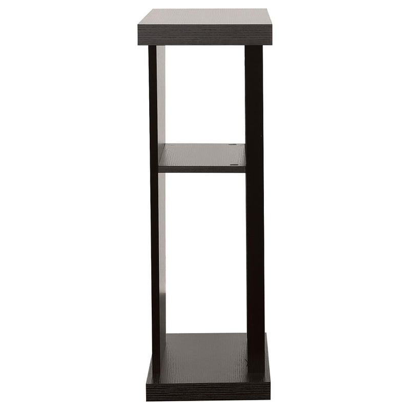  Coaster Furniture Evanna 950136 2-shelf Engineered Wood Console Table - Cappuccino IMAGE 4