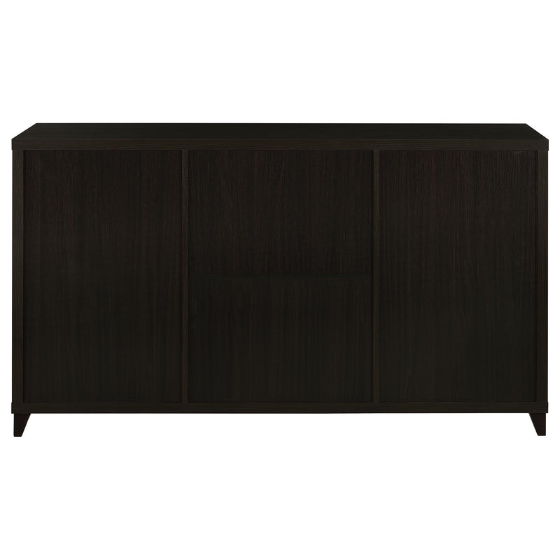  Coaster Furniture Lewes 700881 2-door Engineered Wood 60" TV Stand - Cappuccino IMAGE 6