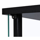  Coaster Furniture Cyclamen 950171 4-shelf Clear Glass Curio Display Cabinet - Black IMAGE 8