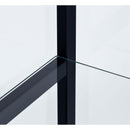  Coaster Furniture Cyclamen 950179 3-shelf Clear Glass Curio Display Cabinet - Black IMAGE 9