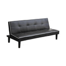  Coaster Furniture Katrina 550044 Upholstered Tufted Convertible Sofa Bed - Black IMAGE 1