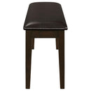  Coaster Furniture Guillen 150232 5-piece Rectangular Dining Table Set - Cappuccino IMAGE 13