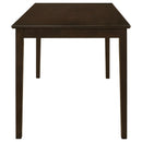  Coaster Furniture Guillen 150232 5-piece Rectangular Dining Table Set - Cappuccino IMAGE 4