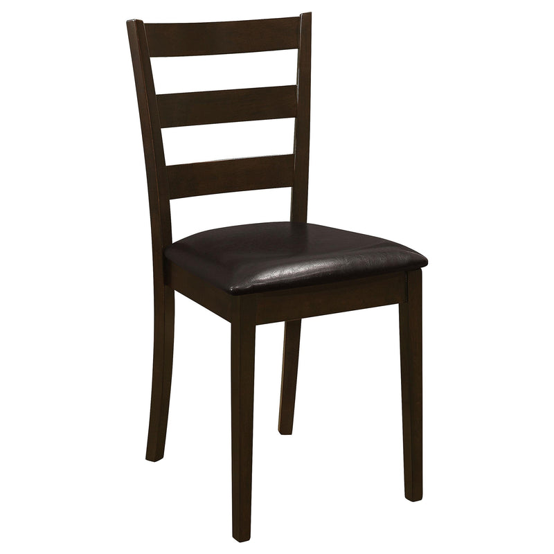  Coaster Furniture Guillen 150232 5-piece Rectangular Dining Table Set - Cappuccino IMAGE 5