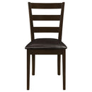  Coaster Furniture Guillen 150232 5-piece Rectangular Dining Table Set - Cappuccino IMAGE 7