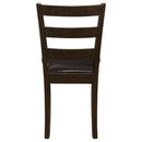  Coaster Furniture Guillen 150232 5-piece Rectangular Dining Table Set - Cappuccino IMAGE 9