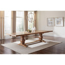  Coaster Furniture Florence 180201 126-inch Extension Dining Table - Rustic Honey IMAGE 11