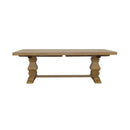  Coaster Furniture Florence 180201 126-inch Extension Dining Table - Rustic Honey IMAGE 3