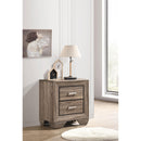  Coaster Furniture Kauffman 204192 2-Drawer Nightstand - Washed Taupe IMAGE 9