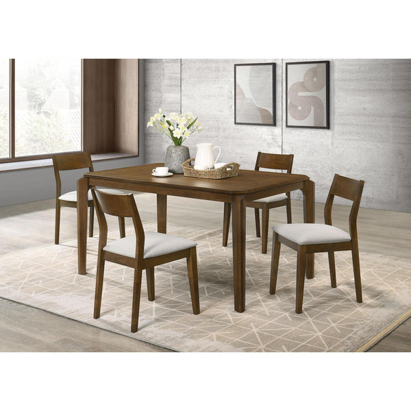  Coaster Furniture Almonte 108921-S5 5 pc Dining Set IMAGE 1