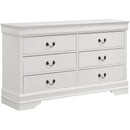  Coaster Furniture Louis Philippe 202441Q-S5 7 pc Queen Sleigh Bedroom Set IMAGE 4