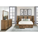  Coaster Furniture Terrace 224900KW-S5P 7 pc California King Wall Panel Bedroom Set IMAGE 1