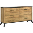  Coaster Furniture Kaywood 225001T-S4 6 pc Twin Panel Bedroom Set IMAGE 4