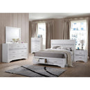  Coaster Furniture Miranda 205115 5-Drawer Bedroom Chest - White IMAGE 10